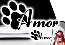 Dog fingerprint sticker - 1x,