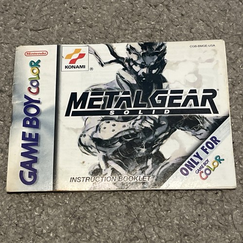 Metal gear solid libretto - gear,