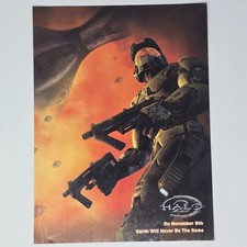 Pubblicità/poster Halo 2 Xbox