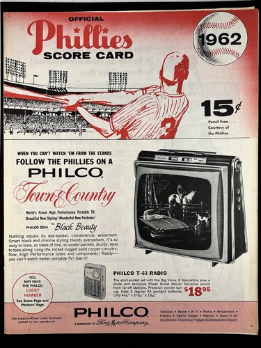 1962 cin reds phi - 5-16-1962,