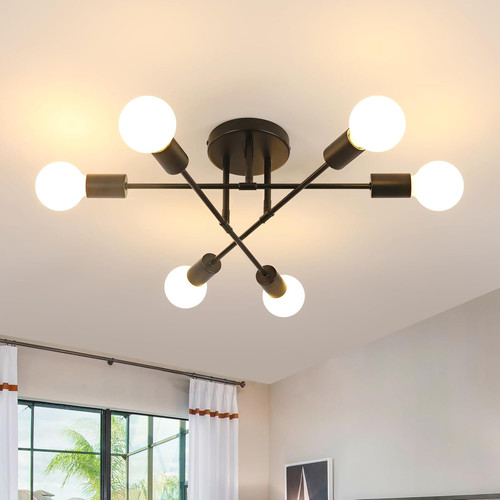 Lampadario industrial vintage - lampadario,