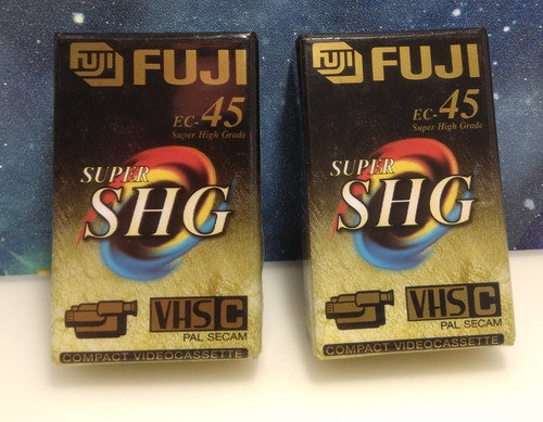 Videocassette compatte fuji - compatte,