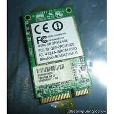 Scheda WiFi wireless BCM94311MCG per Acer Travelmate 7720G board card modulo