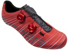 Scarpe ciclismo strada Vittoria Revolve - rosso seta (suola carbonio FCT) 42 43 45