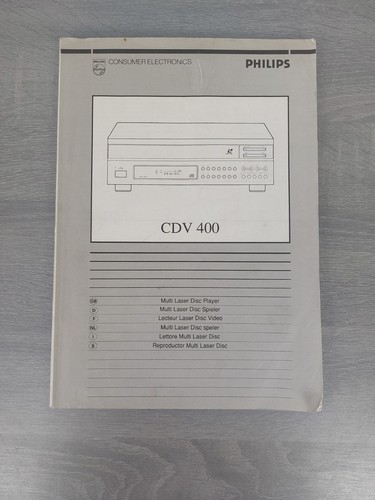 Philips cdv 400 lettore - philips,