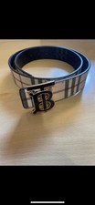 Burberry cintura reversible