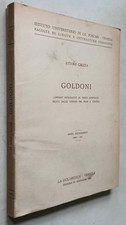 GOLDONI - prof. Ettore Caccia