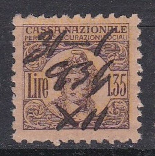 Italia 1928 marca da - -,