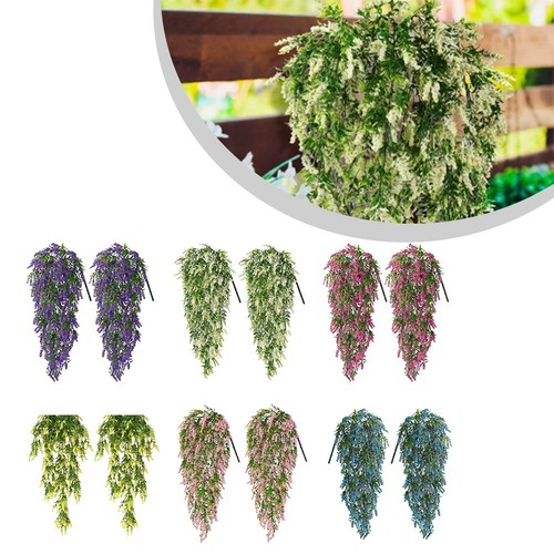 Fiori glicine plastica - di,