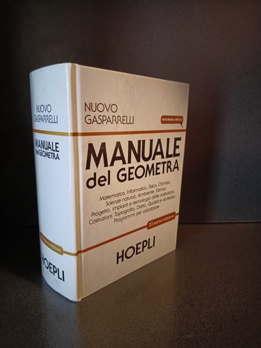 Manuale del geometra - manuale,