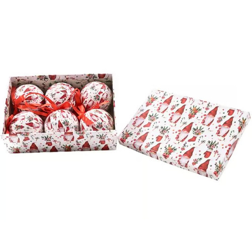 Set palle natale - set, decorate