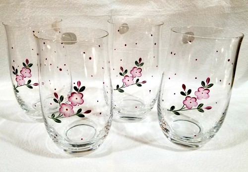 Bicchieri acqua ceca viola - bicchieri,