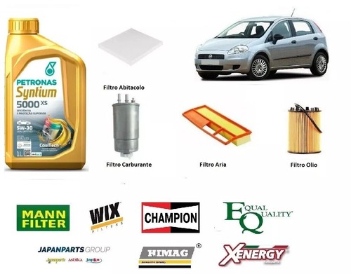 Kit tagliando fiat grande - kit,