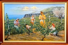 QUADRO DIPINTO A MANO SU LEGNO