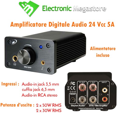Amplificatore digitale - digitale, in