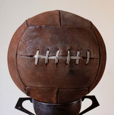 Calcio vintage in pelle