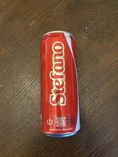 Lattina Coca-Cola 33 cl - Nome Stefano - limited edition - piena
