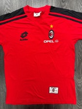 Maglia Allenamento Uomo Extra Large Originale Lotto AC Milan 1997/1998