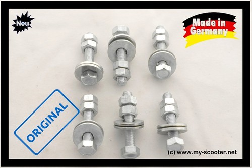 Vespa screw set - 6x, side