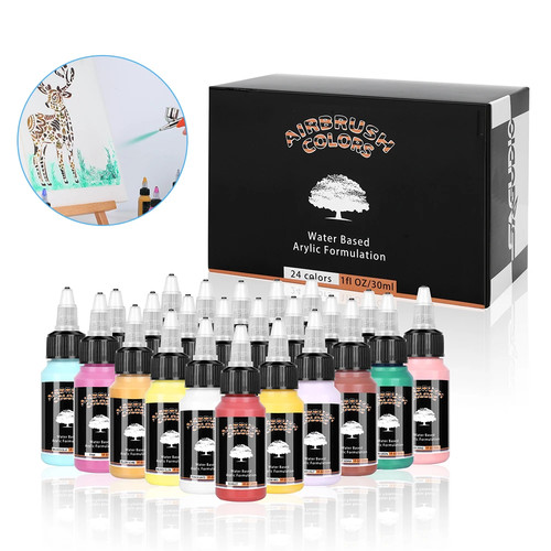 Set pittura aerografo - 30, ml