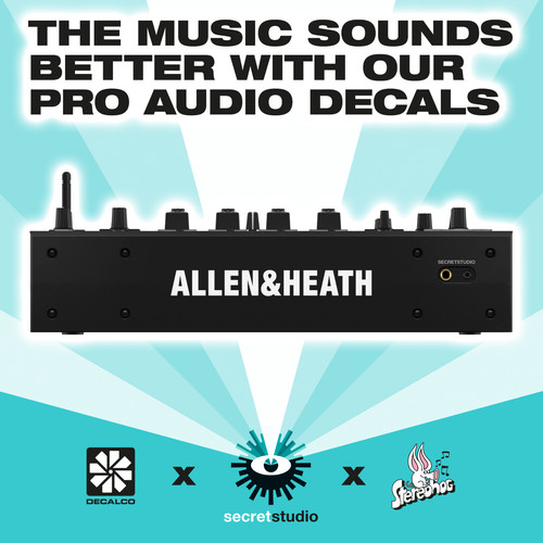 Allen heath adesivo - &,