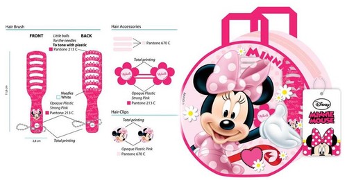 Borsetta pvc minnie tonda - borsetta,