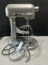 KitchenAid Professional HD Stand Lift Bowl Mixer Gancio Frusta Battitore KG25H3XSL