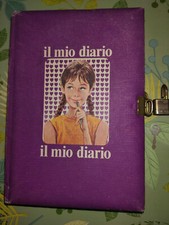 IL MIO DIARIO diario segreti con lucchetto funzionante anni '80