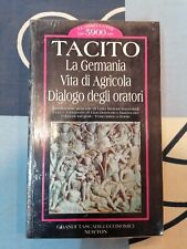 TACITO LA GERMANIA VITA