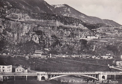 Vista primolano dal ponte - di,
