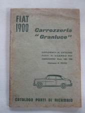 FIAT 1900 1400 Carrozzeria