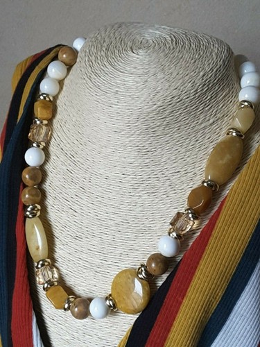 Collana donna pietre
