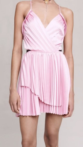 Robe plissée rose maje - robe,