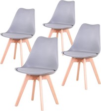 Set di 4 Sedie Sala da Pranzo