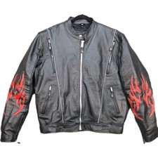 Giacca Moto Vera Pelle Con