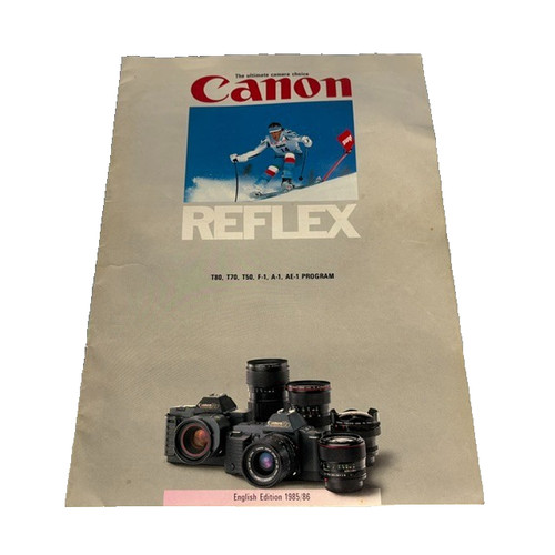 Canon reflex brochure rivista - canon,