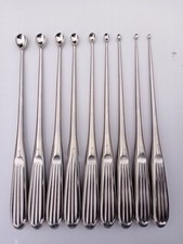 Volkmann Bone Curette Set of 9 Pieces Orthopedic Surgical Instruments