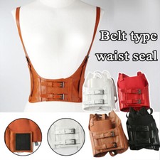 Corsetto In Pelle Pu Da Donna