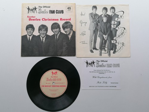 The beatles fan - beatles, flexi