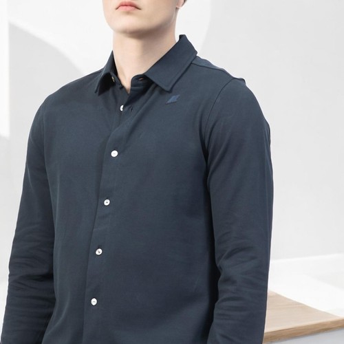 Kway timothee pique blue - pique,