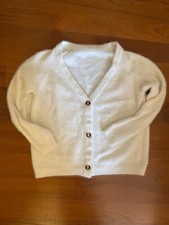 Cardigan Bianco Peloso