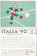  MASCOTTE ITALIA 90 N.6, FIGURINA PANINI - NEW/EDICOLA/PERFECT