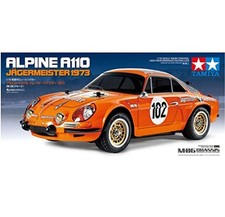 Tamiya 1/10 RC Alpine A110 Jagermeister 1973 M-06 Telaio Gruppo Kit 58708 Nuovo