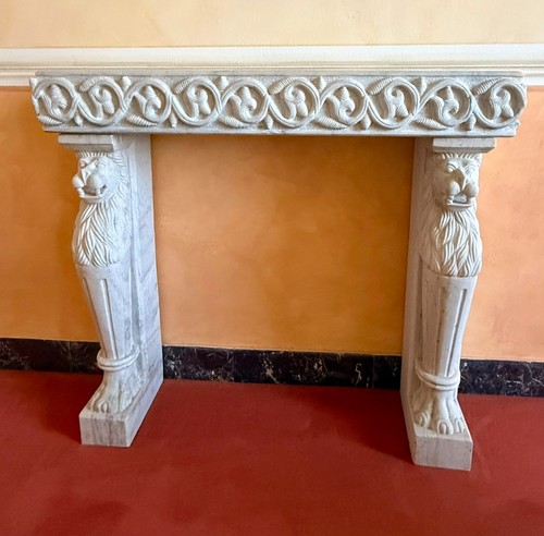Cornice per camino pietra - cornice,