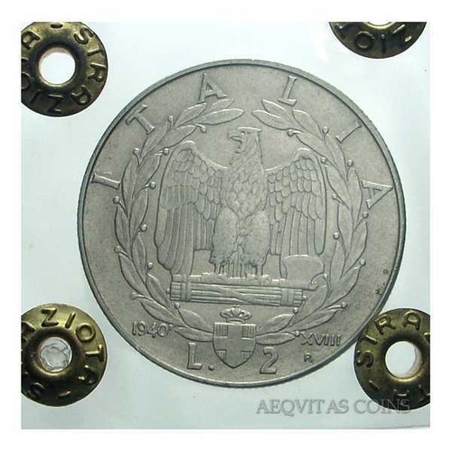 Vittorio emanuele iii 2 lire - vittorio,