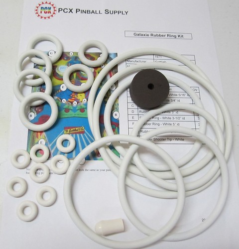 Kit anelli gomma flipper - kit,