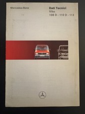 Brochure Mercedes Benz - Vito 108D - 110D - 113