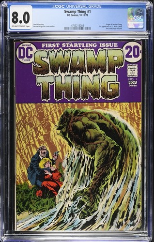 Swamp thing cgc 0 dc - thing, 8.0