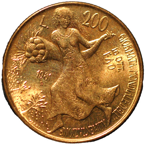 1981 italia 200 lire - 1981,