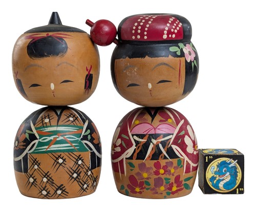 Bambola kokeshi creativa - bambola,
